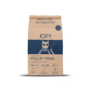 Croquettes Jopy chat stérilisé adulte ou senior - Poulet