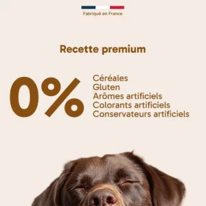 Croquettes chien stérilisé sans céréales Le Kabo