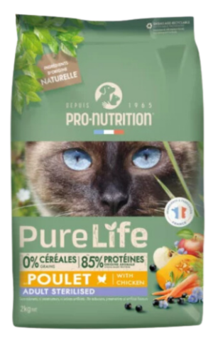 Croquettes Pure Life Chat Stérilisé