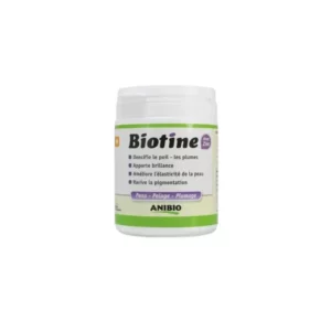 Biotine avec Zinc Peau et Poils pour chiens et chats - AniBio