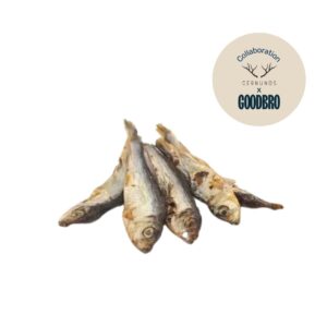 Sprats séchés pour chien Goodbro x Cernunos