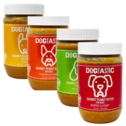 beurre de cacahuète pour chien dogtastic
