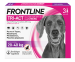 FRONTLINE TRI-ACT Pipettes antiparasitaires pour chien