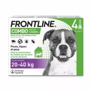 FRONTLINE COMBO Pipettes antiparasitaires pour chien