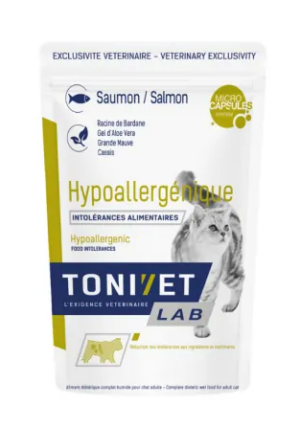 Pâtée Tonivet LAB Chat Hypoallergénique Saumon