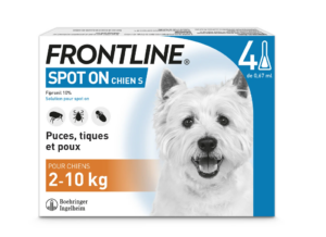 FRONTLINE SPOT-ON Pipettes antiparasitaires pour chien