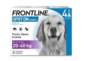 FRONTLINE SPOT-ON Pipettes antiparasitaires pour chien