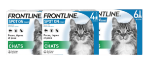 FRONTLINE SPOT-ON Pipettes antiparasitaires pour chat