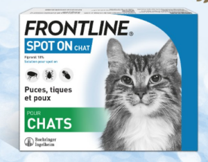 FRONTLINE SPOT-ON Pipettes antiparasitaires pour chat