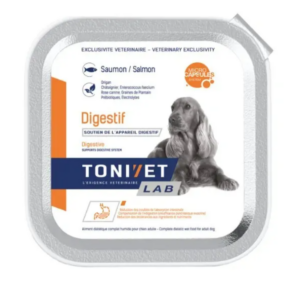 Pâtée Tonivet LAB Chien Digestif Saumon