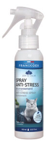 spray anti-stress environnement zen & calm pour chat de francodex